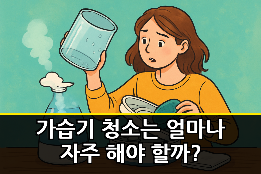 가습기 청소는 얼마나 자주 해야 할까?