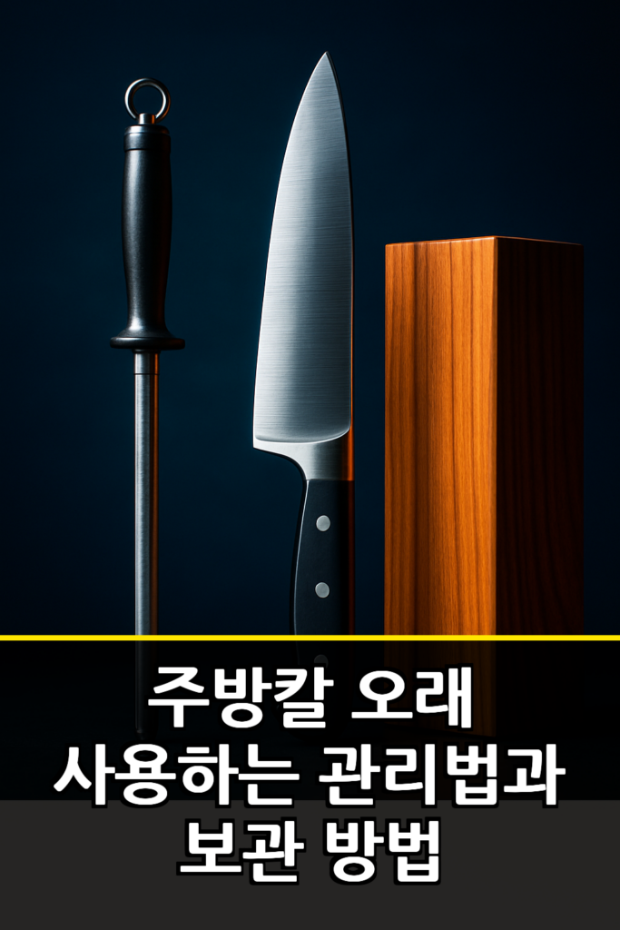 주방칼 오래 사용하는 관리법과 보관 방법
